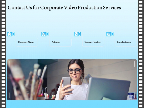 Corporate Video Contact Us For Corporate Video Production Services Ppt Ideas Influencers PDF