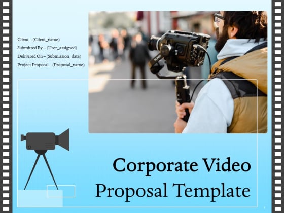 Corporate Video Proposal Template Ppt PowerPoint Presentation Complete Deck With Slides Corporate Video Proposal Template Ppt PowerPoint Presentation Complete Deck With Slides