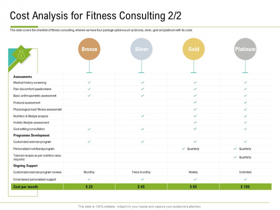 Corporate Wellness Consultant Cost Analysis For Fitness Consulting Introduction PDF Corporate Wellness Consultant Cost Analysis For Fitness Consulting Introduction PDF