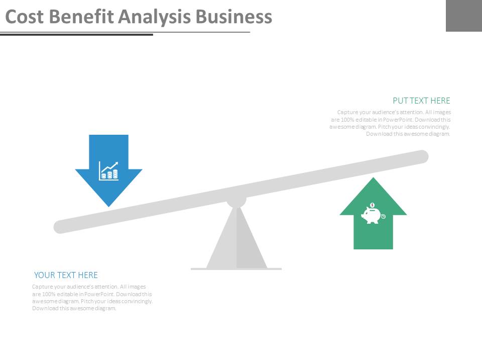 Cost Benefit Analysis Business Ppt Slides