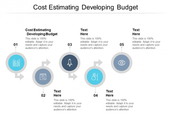 Cost Estimating Developing Budget Ppt PowerPoint Presentation Summary Example Cpb Pdf