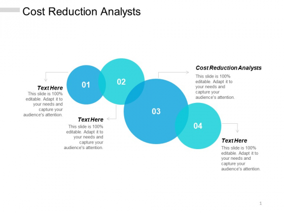 Cost Reduction Analysts Ppt PowerPoint Presentation Ideas Backgrounds Cpb