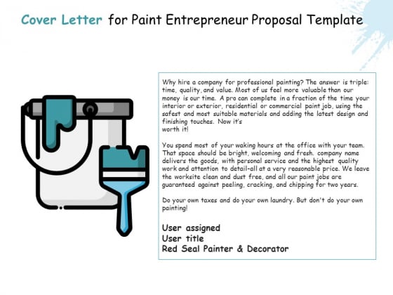 Cover Letter For Paint Entrepreneur Proposal Template Ppt Ideas Graphics PDF Cover Letter For Paint Entrepreneur Proposal Template Ppt Ideas Graphics PDF