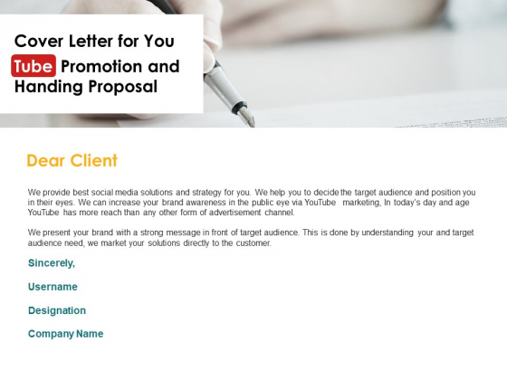 Cover Letter For You Tube Promotion And Handing Proposal Agenda Ppt PowerPoint Presentation Pictures Vector Cover Letter For You Tube Promotion And Handing Proposal Agenda Ppt PowerPoint Presentation Pictures Vector