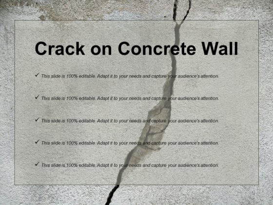 Crack On Concrete Wall Ppt PowerPoint Presentation Outline Clipart Images Crack On Concrete Wall Ppt PowerPoint Presentation Outline Clipart Images