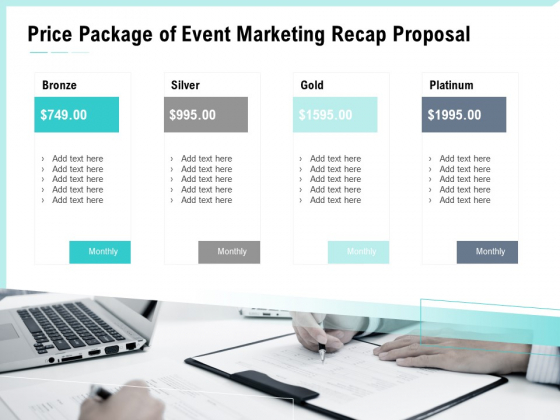 Craft The Perfect Event Proposal Price Package Of Event Marketing Recap Proposal Sample PDF