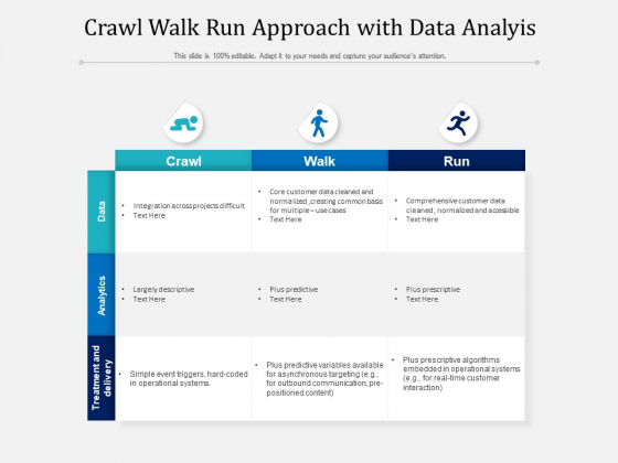 Crawl Walk Run Approach With Data Analyis Ppt PowerPoint Presentation Diagram Templates PDF Crawl Walk Run Approach With Data Analyis Ppt PowerPoint Presentation Diagram Templates PDF