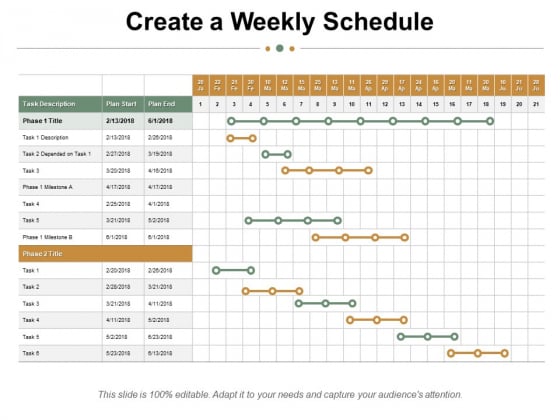 Create A Weekly Schedule Ppt PowerPoint Presentation Styles Background Image Create A Weekly Schedule Ppt PowerPoint Presentation Styles Background Image