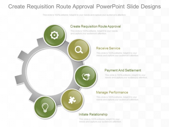Create Requisition Route Approval Powerpoint Slide Designs Create Requisition Route Approval Powerpoint Slide Designs