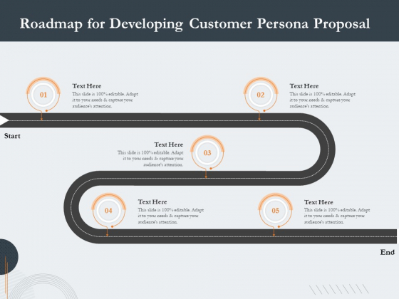 Creating Buyer Persona Roadmap For Developing Customer Persona Proposal Diagrams PDF