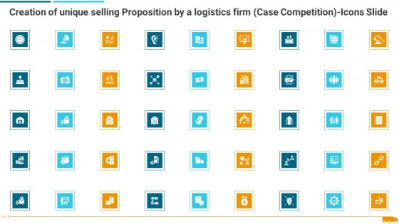 Creation Of Unique Selling Proposition By A Logistics Firm Case Competition Icons Slide Portrait PDF Creation Of Unique Selling Proposition By A Logistics Firm Case Competition Icons Slide Portrait PDF