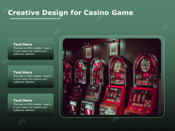 Creative Design For Casino Game Ppt PowerPoint Presentation File Graphics PDF