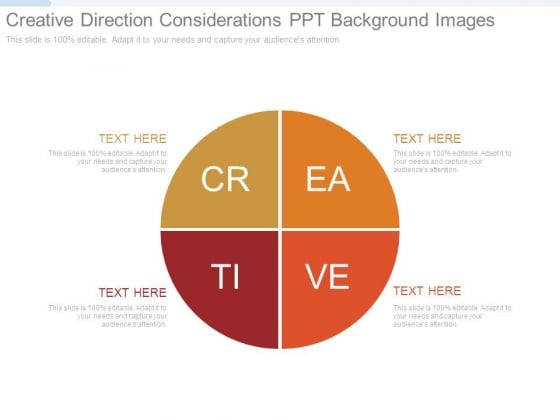 Creative Direction Considerations Ppt Background Images