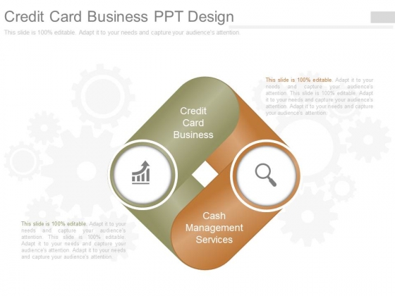 Credit Card Business Ppt Design