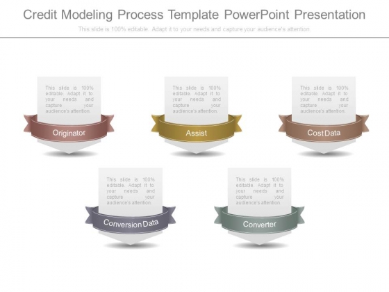 Credit Modeling Process Template Powerpoint Presentation