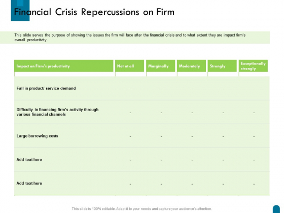 Crisis Management Financial Crisis Repercussions On Firm Ppt Professional Layout Ideas PDF Crisis Management Financial Crisis Repercussions On Firm Ppt Professional Layout Ideas PDF
