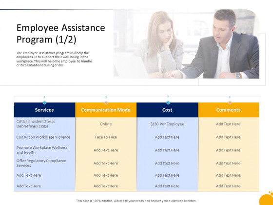 Crisis Management Presentation Employee Assistance Program Services Template PDF Crisis Management Presentation Employee Assistance Program Services Template PDF