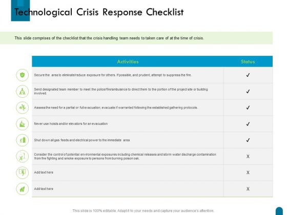 Crisis Management Technological Crisis Response Checklist Ppt Guide PDF Crisis Management Technological Crisis Response Checklist Ppt Guide PDF