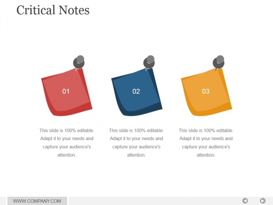 Critical Notes Ppt PowerPoint Presentation Slide Download Critical Notes Ppt PowerPoint Presentation Slide Download