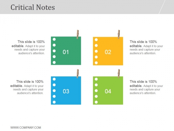 Critical Notes Ppt PowerPoint Presentation Template Critical Notes Ppt PowerPoint Presentation Template