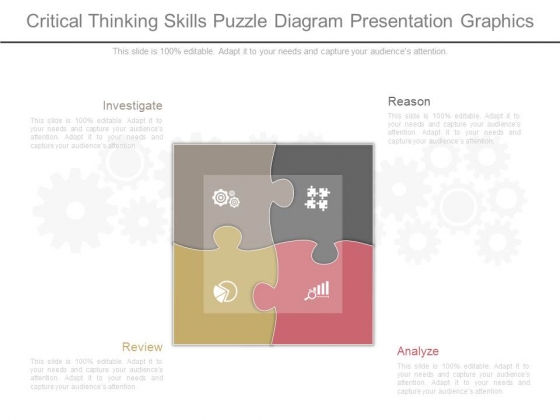 Critical Thinking Skills Puzzle Diagram Presentation Graphics Critical Thinking Skills Puzzle Diagram Presentation Graphics