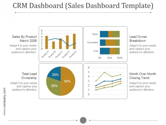 Crm Dashboard Sales Dashboard Template Ppt PowerPoint Presentation Inspiration