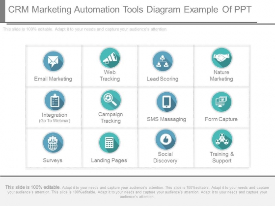 Crm Marketing Automation Tools Diagram Example Of Ppt Crm Marketing Automation Tools Diagram Example Of Ppt
