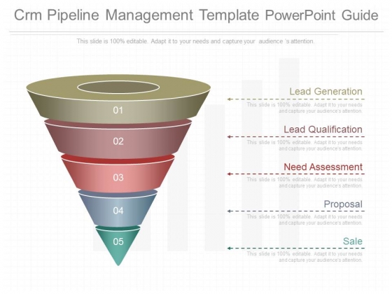 crm pipeline management template powerpoint guide pipeline management template