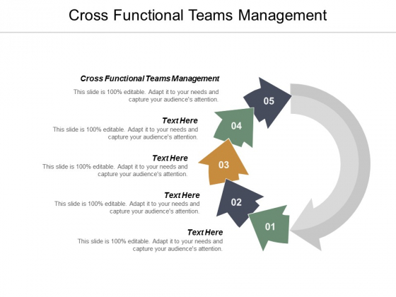 Cross Functional Teams Management Ppt PowerPoint Presentation Layouts Information Cpb