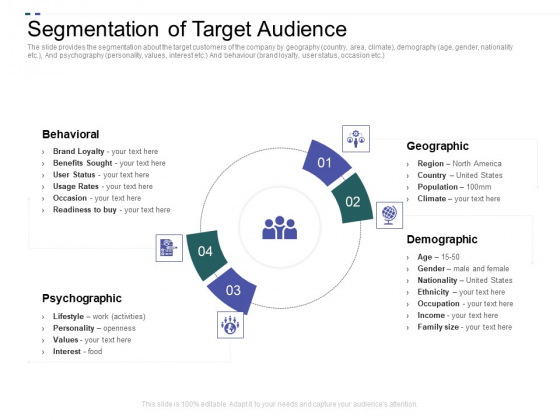 Crowd Sourced Equity Funding Pitch Deck Segmentation Of Target Audience Ppt Slides File Formats PDF