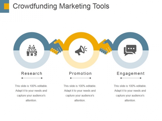 Crowdfunding Marketing Tools Ppt PowerPoint Presentation Outline Pictures