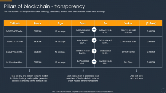 Cryptocurrency Ledger Pillars Of Blockchain Transparency Download PDF Cryptocurrency Ledger Pillars Of Blockchain Transparency Download PDF