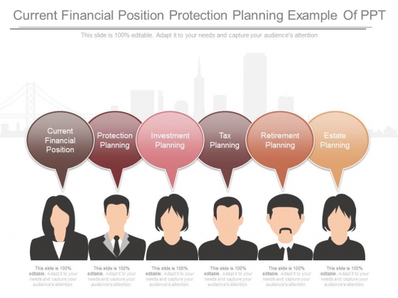 Current Financial Position Protection Planning Example Of Ppt Current Financial Position Protection Planning Example Of Ppt