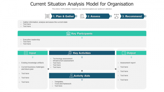 Current Situation Analysis Model For Organisation Ppt Layouts Gridlines PDF Current Situation Analysis Model For Organisation Ppt Layouts Gridlines PDF