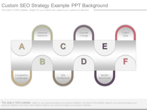 Custom Seo Strategy Example Ppt Background