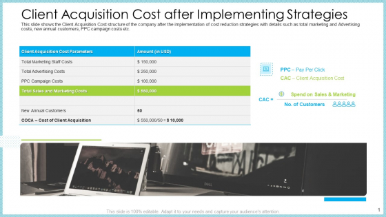 Customer Acquiring Price For Retaining New Clients Client Acquisition Cost After Implementing Strategies Demonstration PDF Customer Acquiring Price For Retaining New Clients Client Acquisition Cost After Implementing Strategies Demonstration PDF