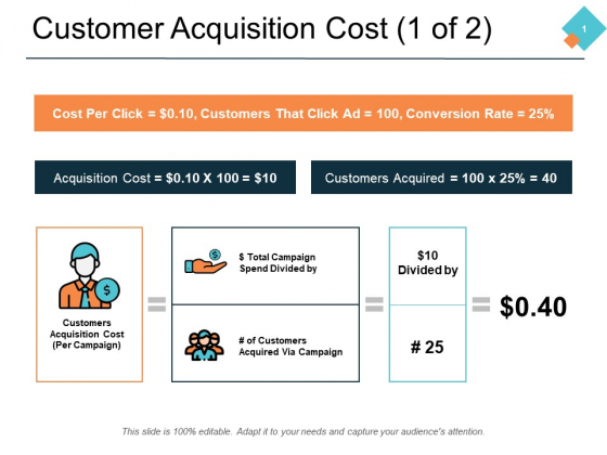 Customer_Acquisition_Cost_1_Of_2_Ppt_PowerPoint_Presentation_Infographics_Outline_Slide_1