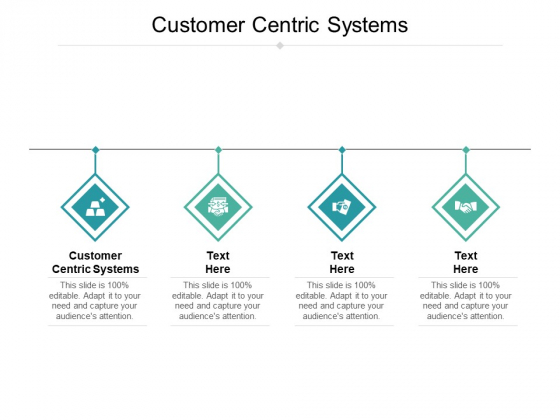 Customer Centric Systems Ppt PowerPoint Presentation Ideas Infographics Cpb Pdf