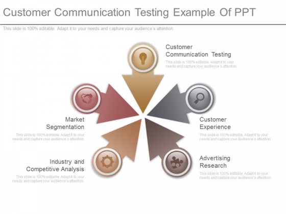 Customer Communication Testing Example Of Ppt Customer Communication Testing Example Of Ppt