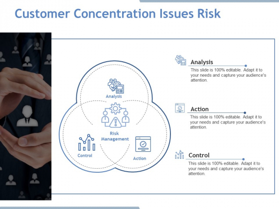 Customer Concentration Issues Risk Ppt PowerPoint Presentation Outline Templates