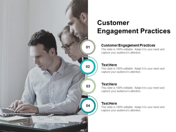 Customer Engagement Practices Ppt PowerPoint Presentation Slides Templates Cpb