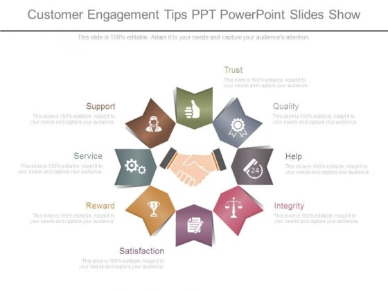 Customer Engagement Tips Ppt Powerpoint Slides Show Customer Engagement Tips Ppt Powerpoint Slides Show