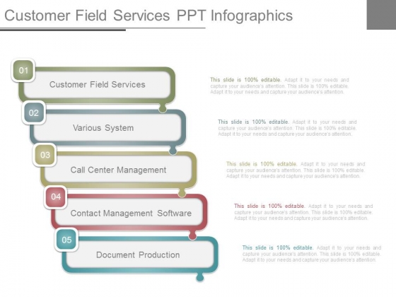 Customer Field Services Ppt Infographics Customer Field Services Ppt Infographics
