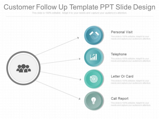 customer follow up template ppt slide design powerpoint templates
