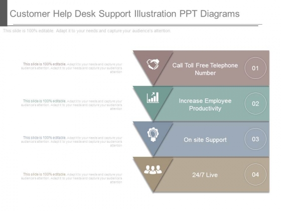 Customer Help Desk Support Illustration Ppt Diagrams Customer Help Desk Support Illustration Ppt Diagrams