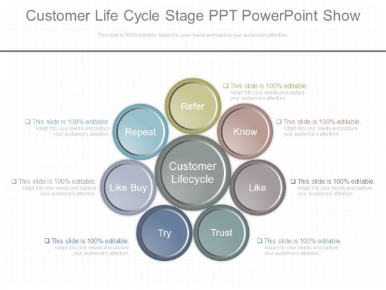 Customer Life Cycle Stage Ppt Powerpoint Show Customer Life Cycle Stage Ppt Powerpoint Show