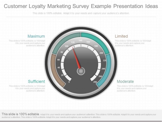 Customer Loyalty Marketing Survey Example Presentation Ideas Customer Loyalty Marketing Survey Example Presentation Ideas