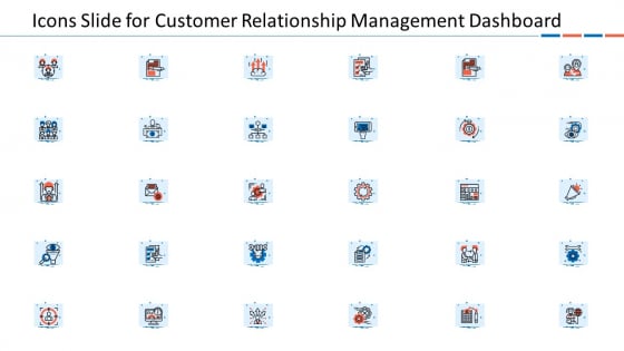 Customer Relationship Management Dashboard Icons Slide For Customer Relationship Management Dashboard Designs PDF Customer Relationship Management Dashboard Icons Slide For Customer Relationship Management Dashboard Designs PDF
