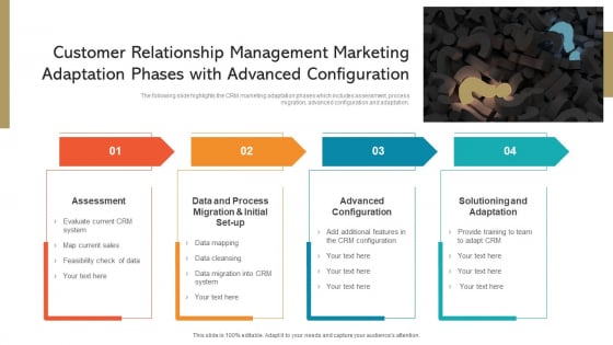 Customer Relationship Management Marketing Adaptation Phases With Advanced Configuration Graphic Images PDF Customer Relationship Management Marketing Adaptation Phases With Advanced Configuration Graphic Images PDF