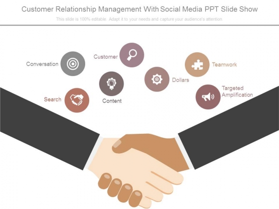 Customer Relationship Management With Social Media Ppt Slide Show Customer Relationship Management With Social Media Ppt Slide Show